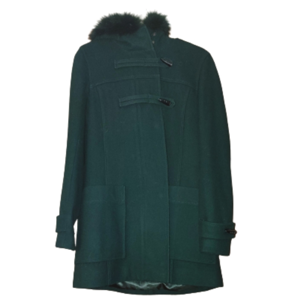Vintage Forest Green Pendleton Coat.